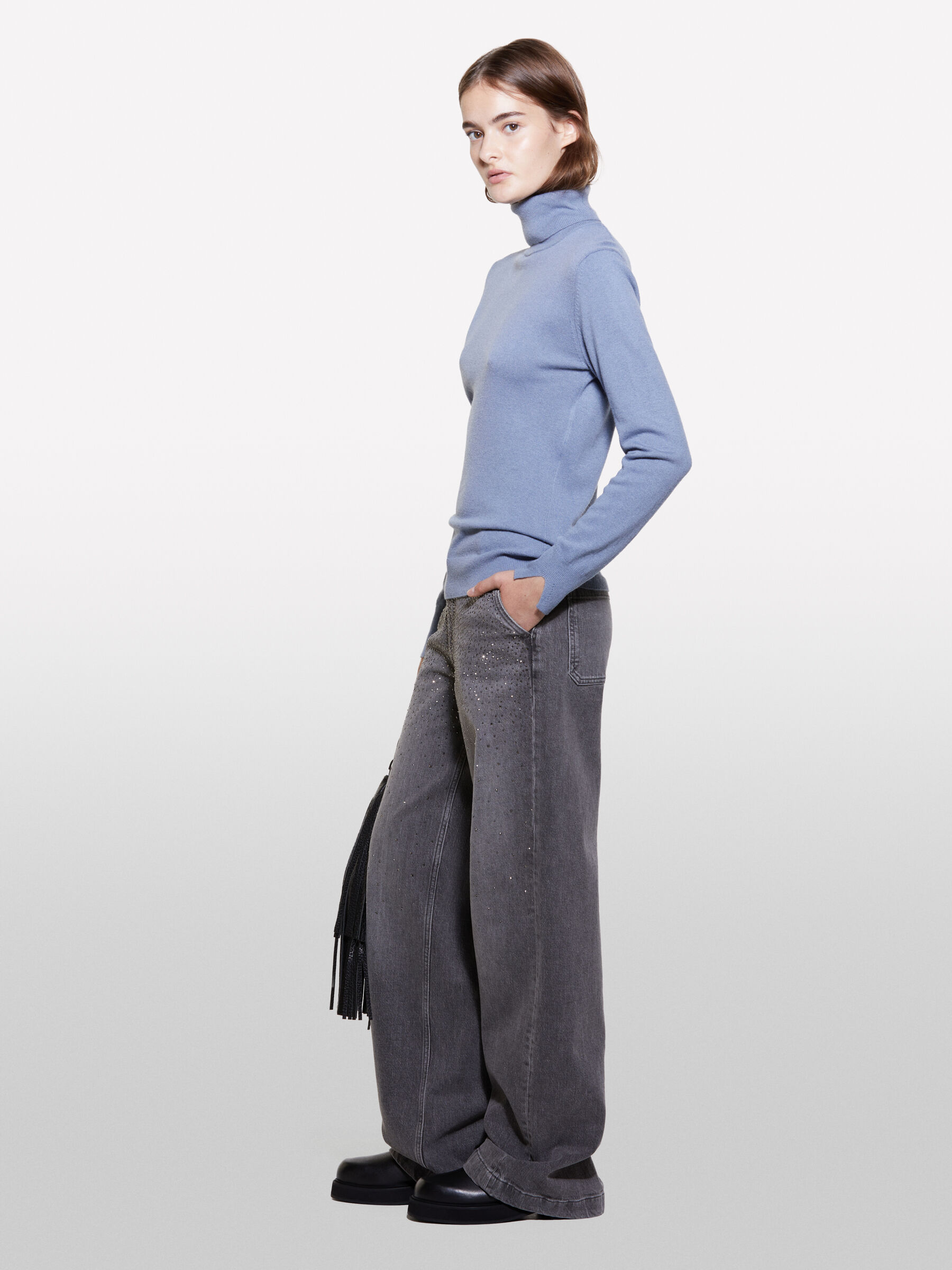 TURTLE NECK SWEATER Damen image number null