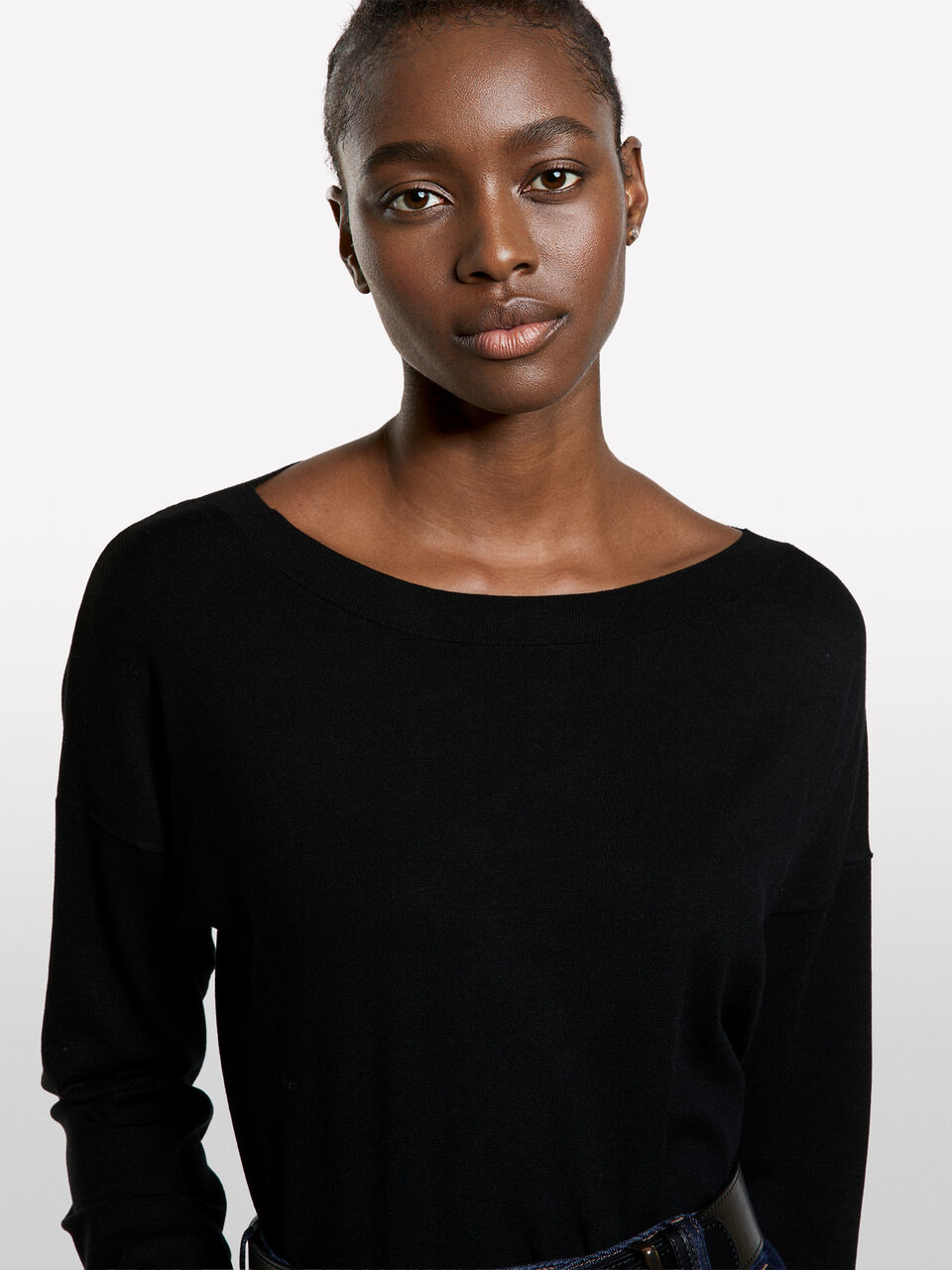 BOAT-NECK SWEAT.L/S Damen image number null