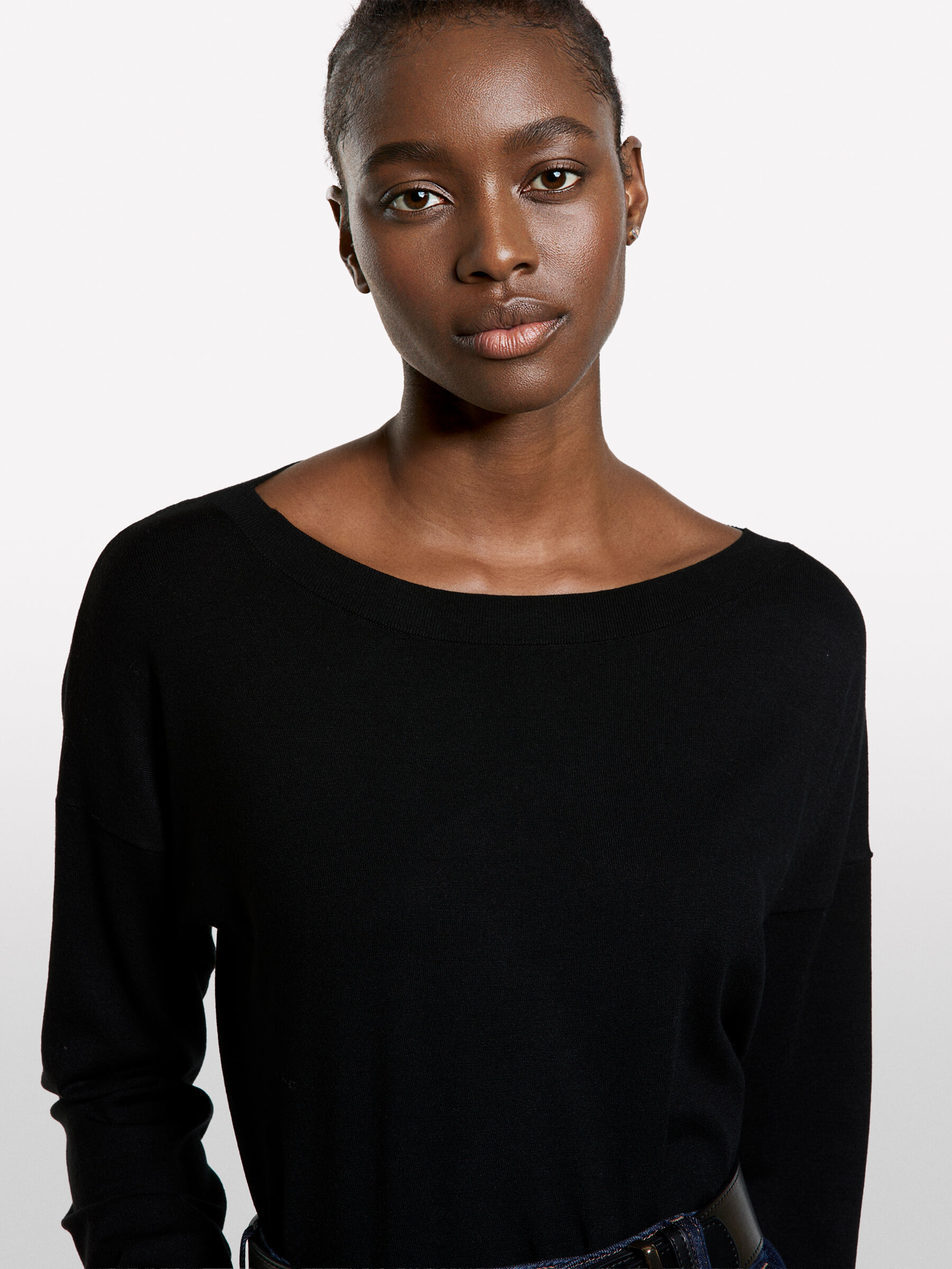 BOAT-NECK SWEAT.L/S Damen image number null