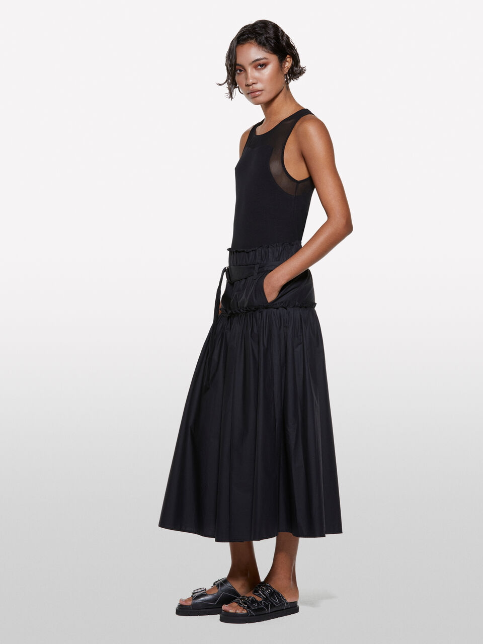 SKIRT + BELT Damen image number null