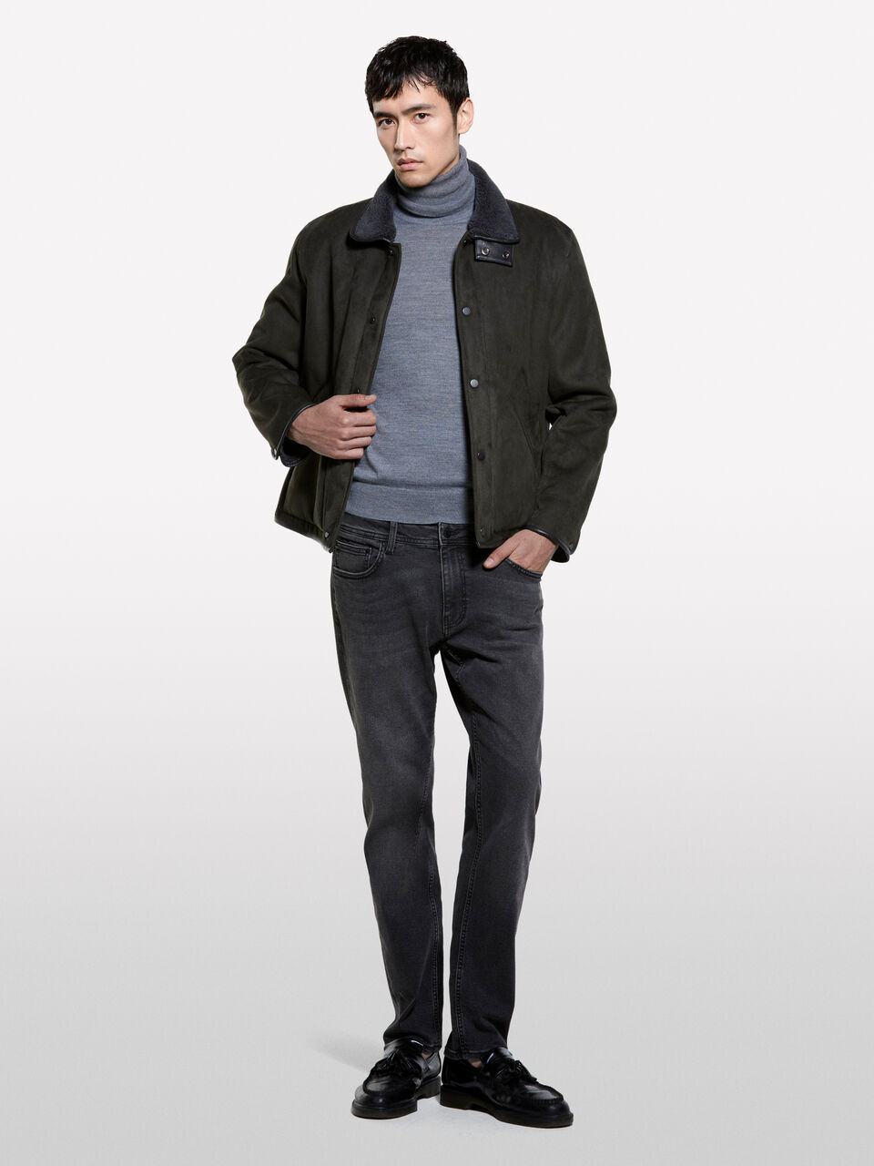 TURTLE NECK SWEATER Herren image number null