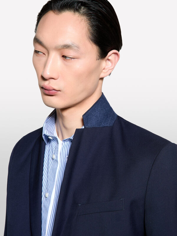 Formeller Blazer in Dunkelblau - blazer für herren | Sisley