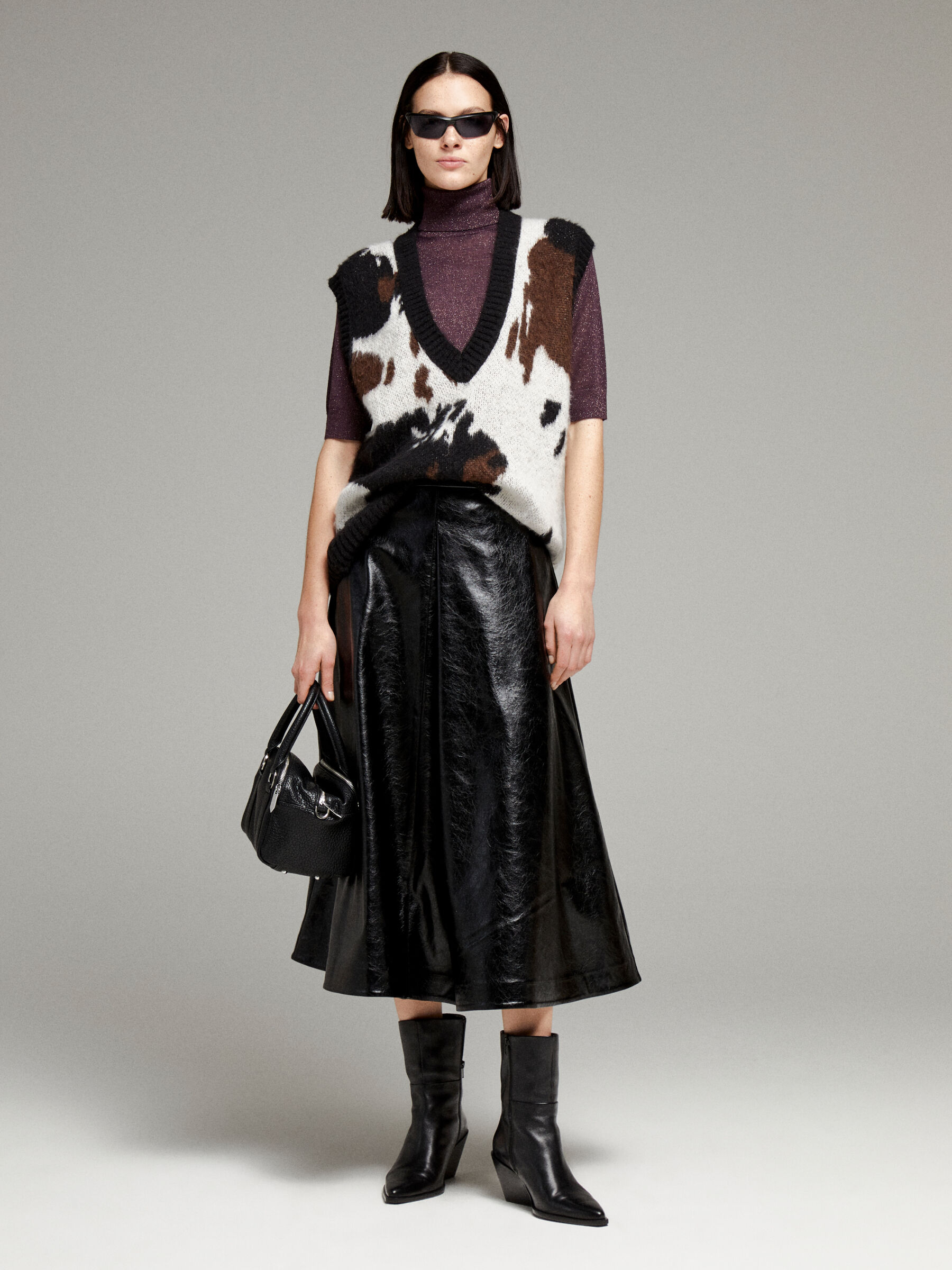 S/L V NECK SWEATER Damen image number null