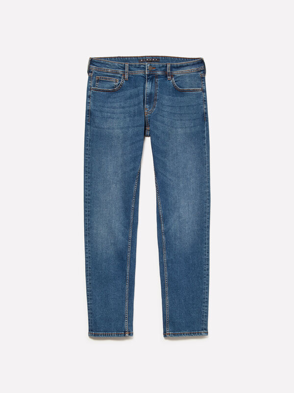 Hellblaue Slim-Fit-Jeans Style 74 - slim fit jeans für herren | Sisley