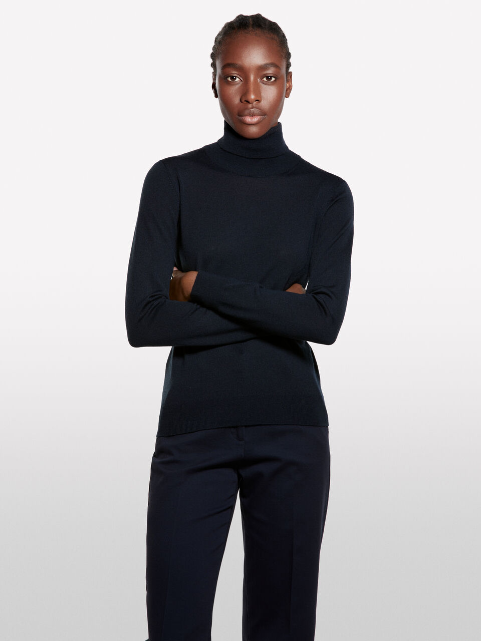 TURTLE NECK SWEATER Damen image number null