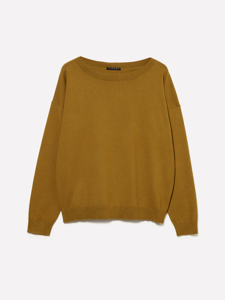 BOAT-NECK SWEAT.L/S Damen