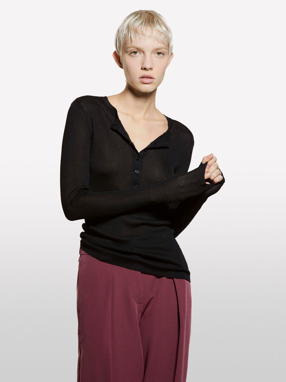 ROUND NECK SWEATL/S Damen image number null