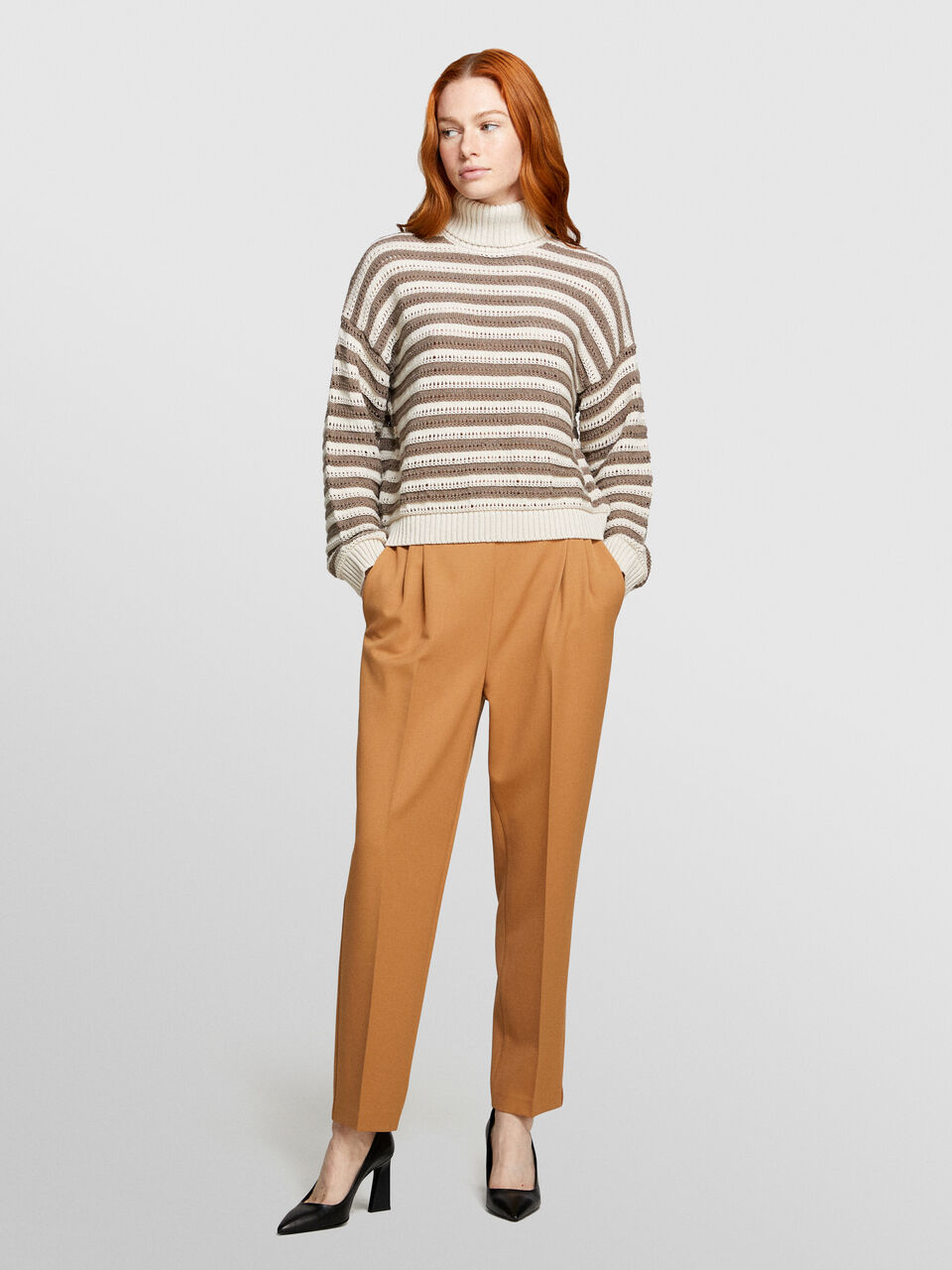 TURTLE NECK SWEATER Damen image number null