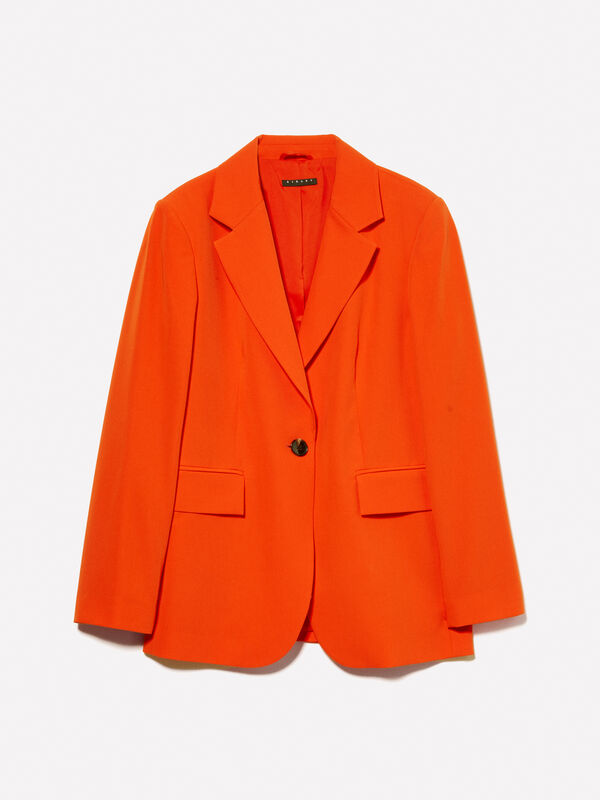 Blazer regular fit in Rot Blazer regular fit in Rot - blazer für damen | Sisley
