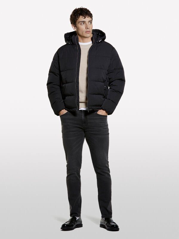 Beigefarbener Pullover mit Rundhalsausschnitt - rundhalspullover für herren | Sisley