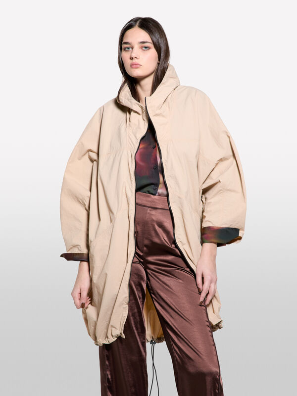 Over-Cape mit Kapuze - capes, ponchos, umhänge für damen | Sisley