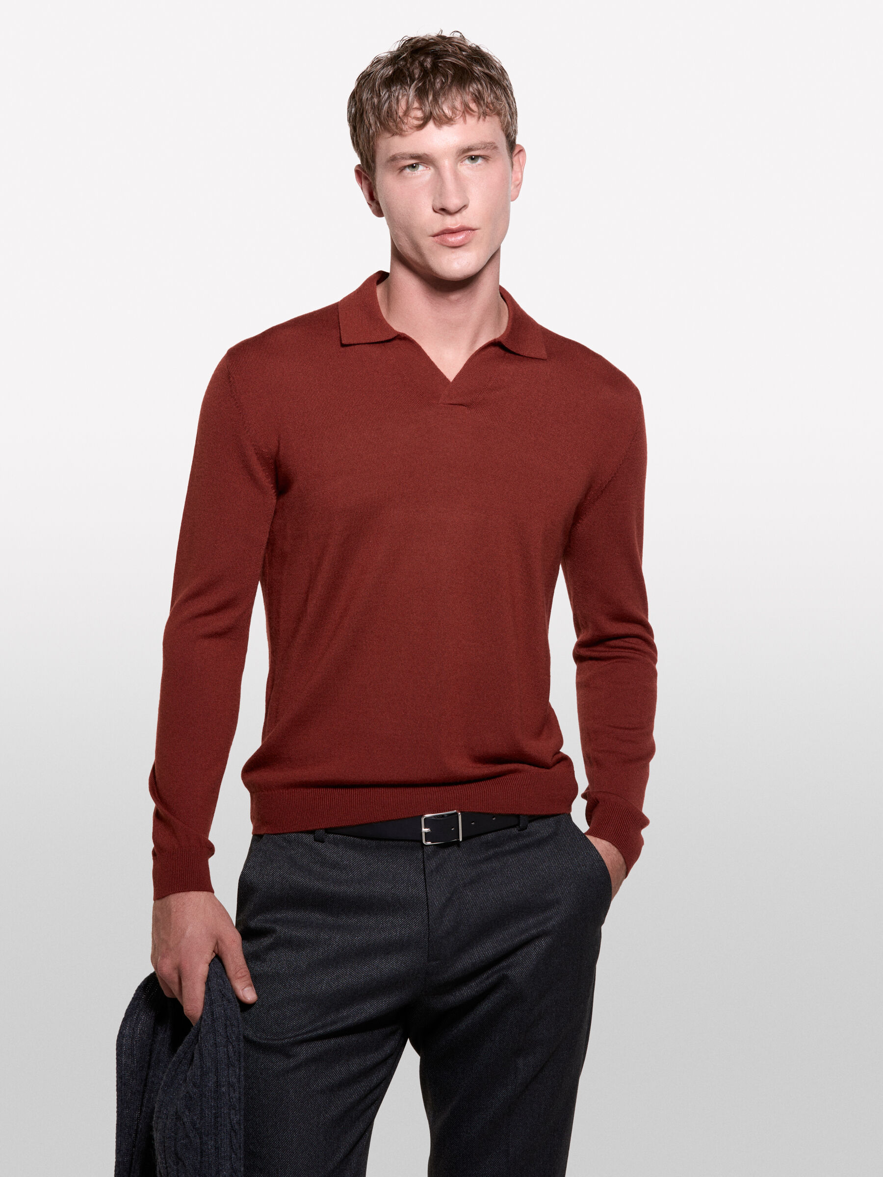 L/S POLO SHIRT Herren image number null