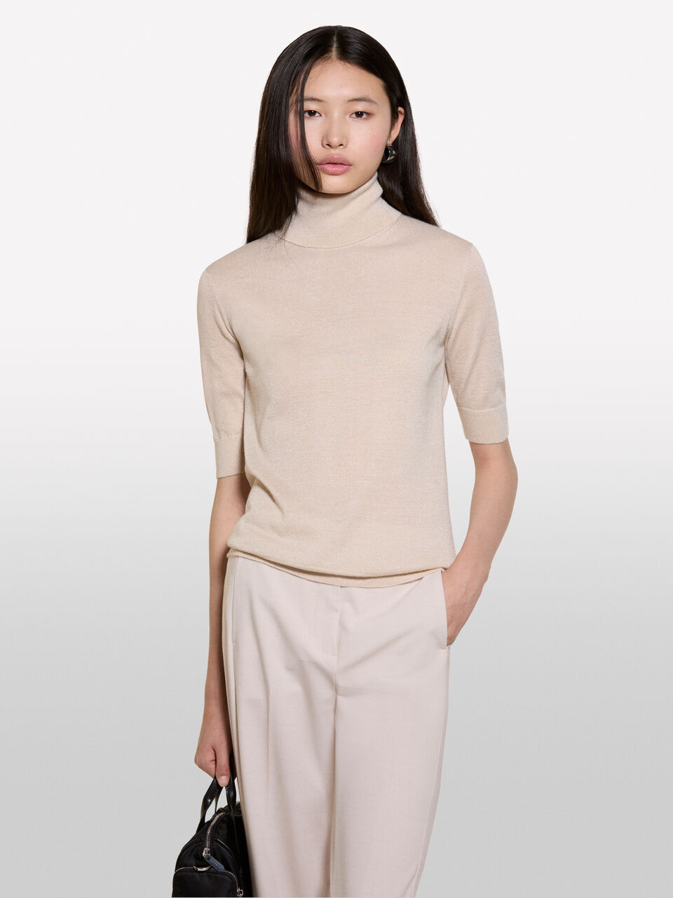 TURTLE NECK SWEATER Damen image number null