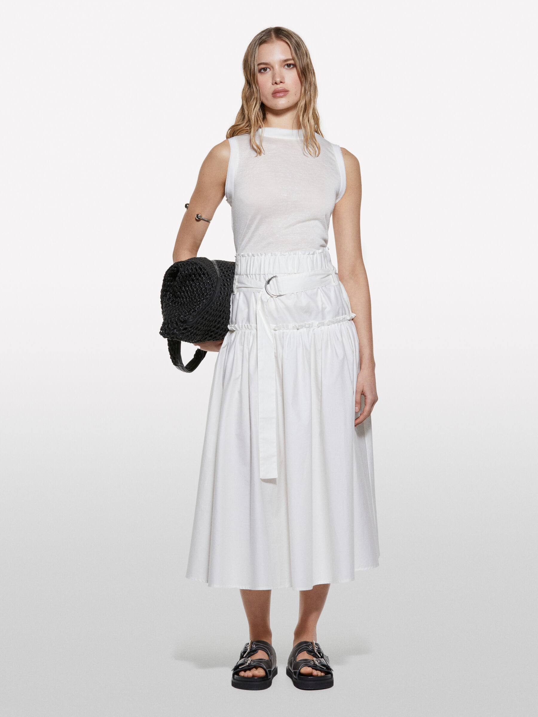 SKIRT + BELT Damen image number null