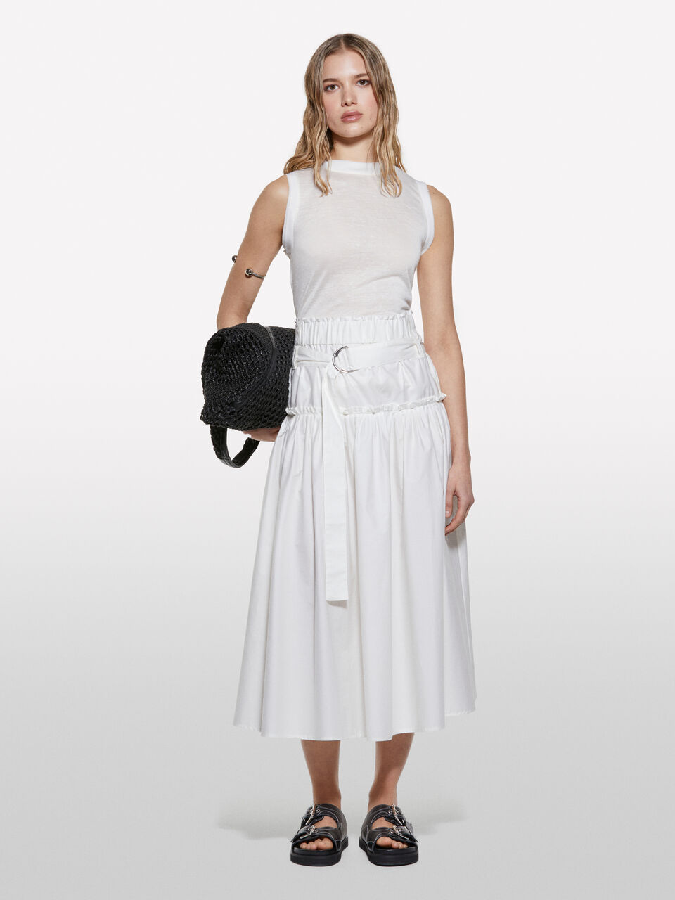 SKIRT + BELT Damen image number null