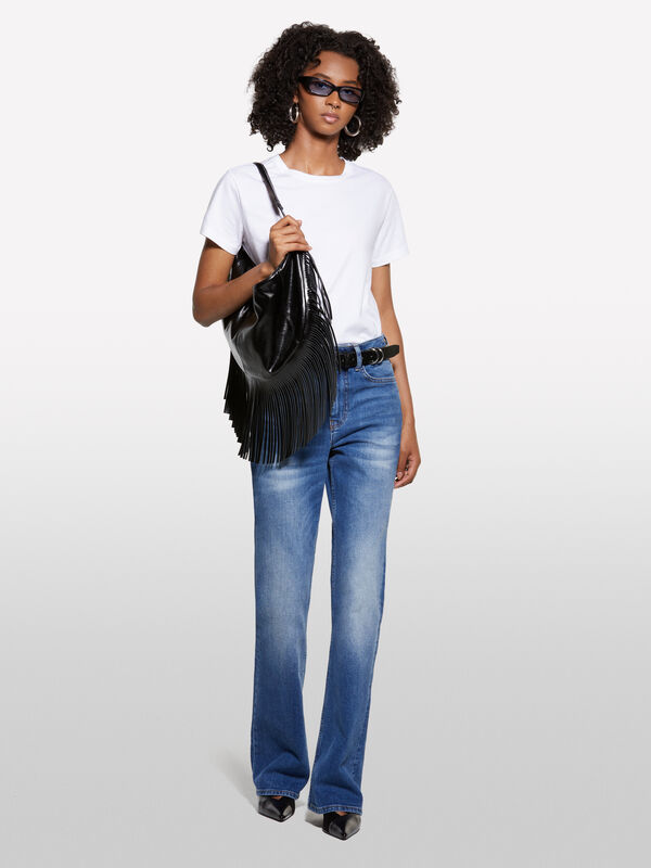 Vintage-Jeans in Slim Fit in Blau - slim fit jeans für damen | Sisley
