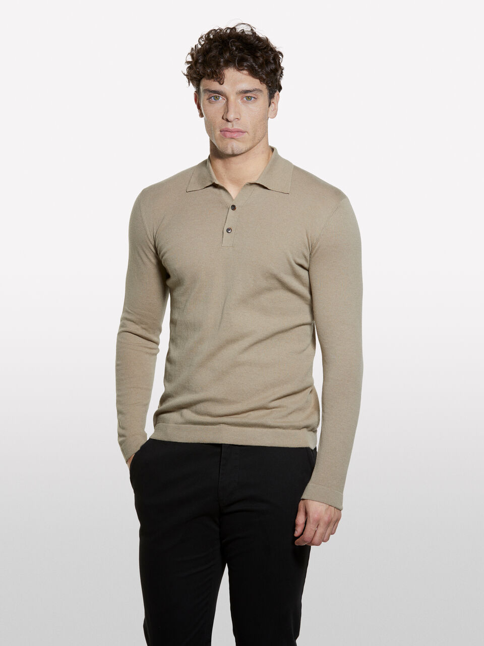 L/S POLO SHIRT Herren image number null