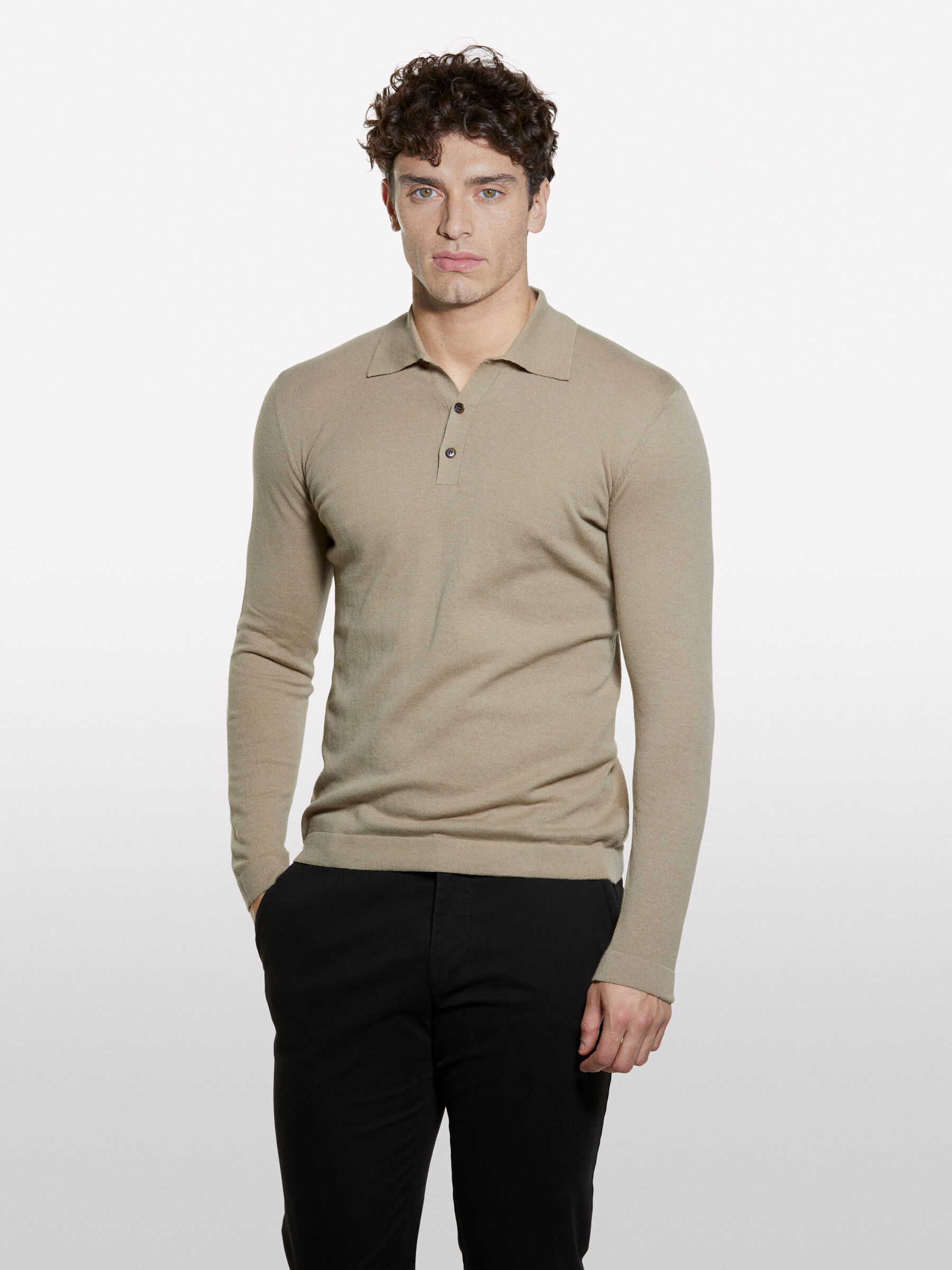 L/S POLO SHIRT Herren image number null