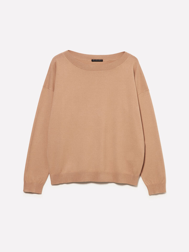 BOAT-NECK SWEAT.L/S Damen