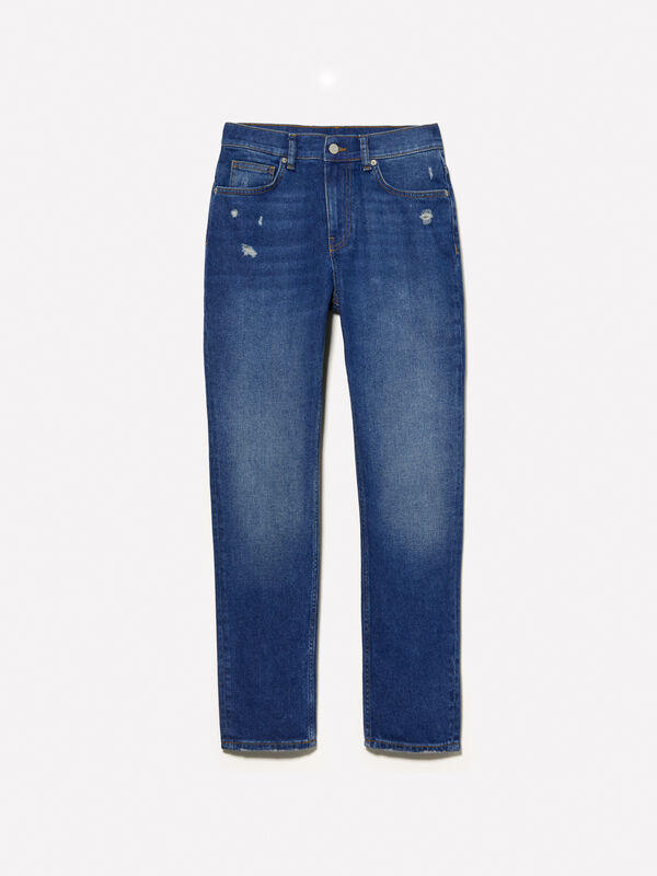 Jeans Style 70 skinny fit in Blau Jeans Style 70 skinny fit in Blau - slim fit jeans für damen | Sisley