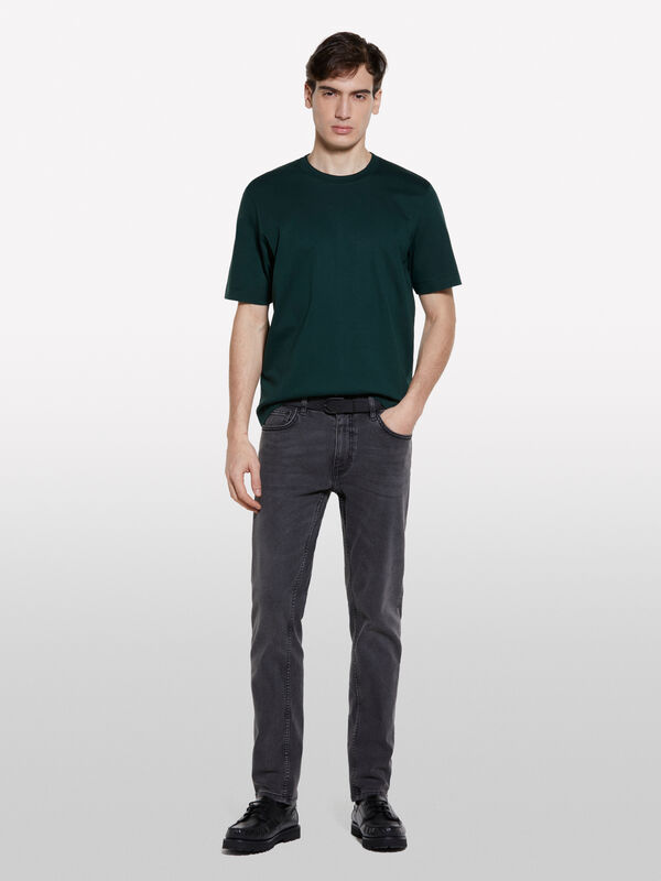 Schwarze Jeans Style 74 slim fit - slim fit jeans für herren | Sisley