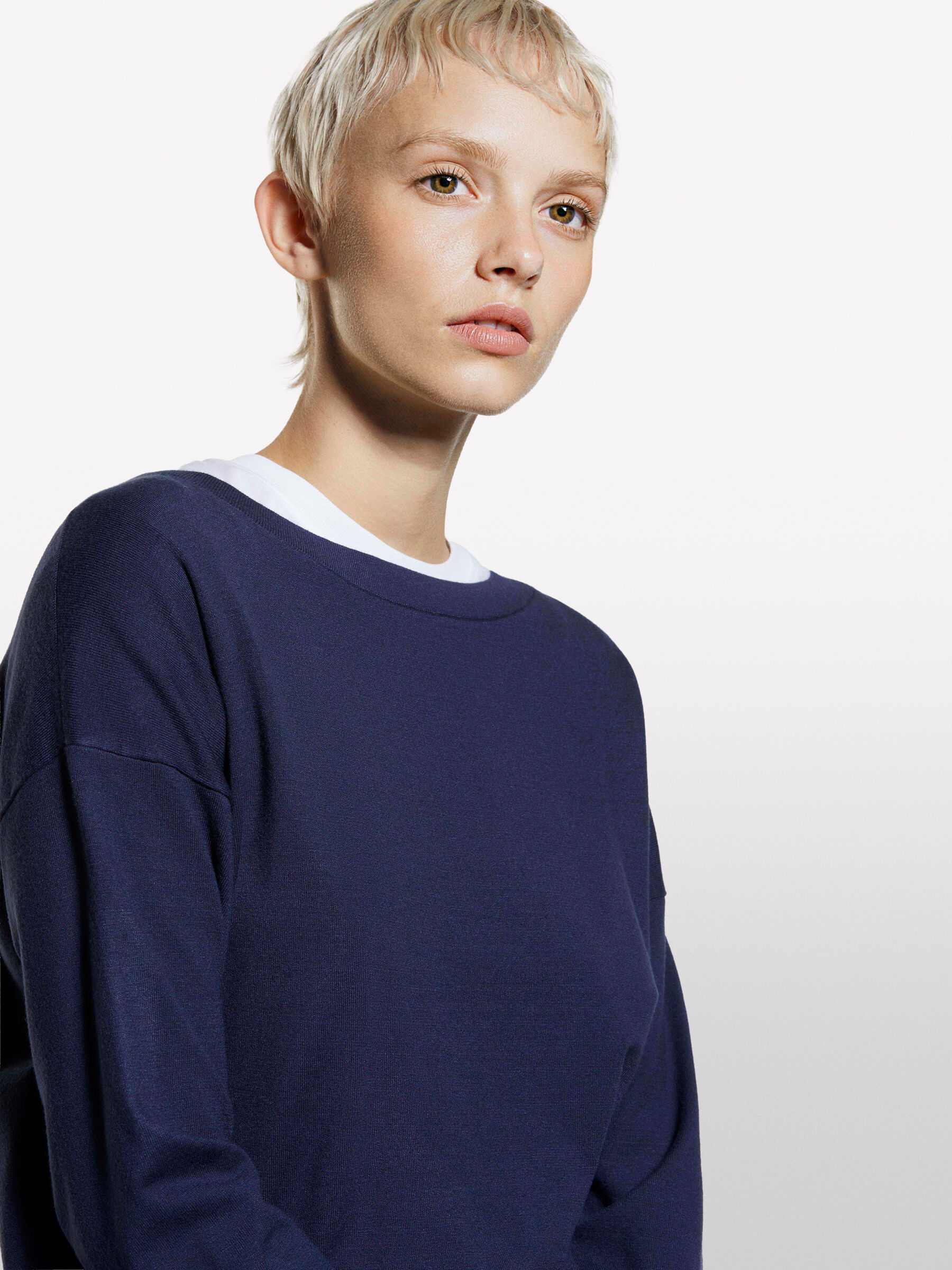 BOAT-NECK SWEAT.L/S Damen image number null