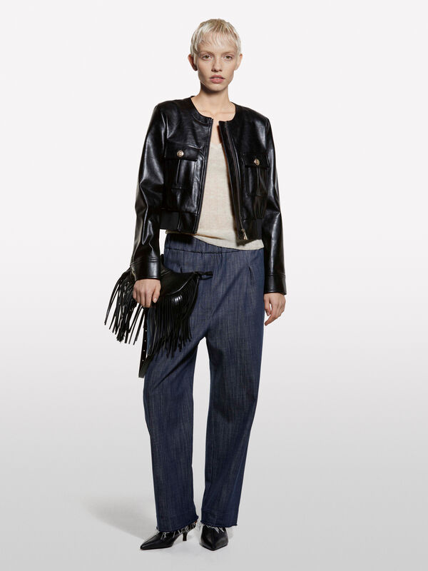 Cremeweißes Strick-Tanktop - top für damen | Sisley