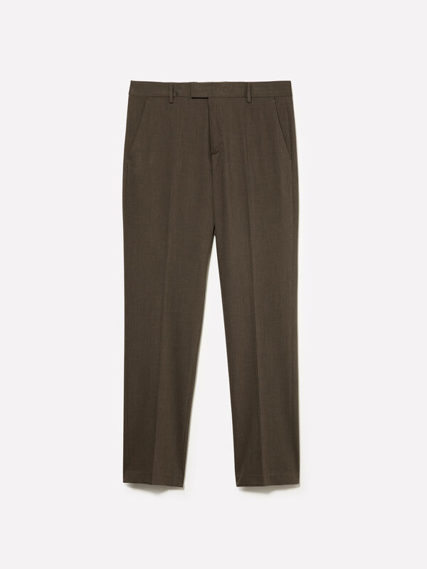 Garngef&auml;rbte Chinos - regular hosen f&uuml;r herren | Sisley