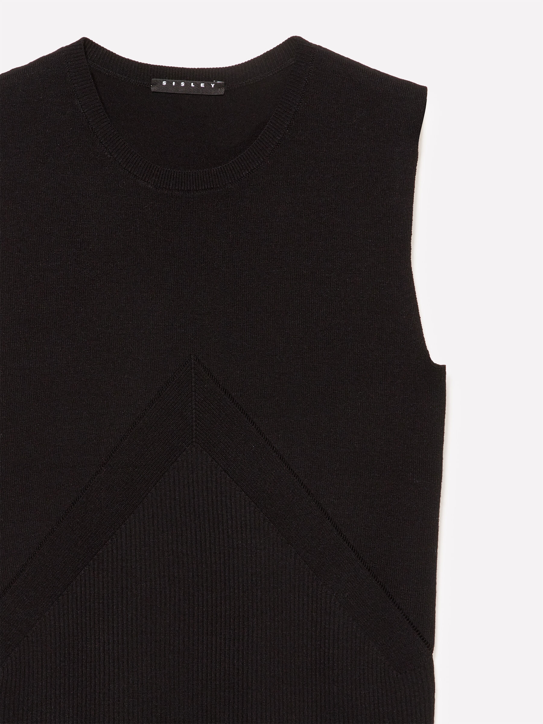 SLEEVELESS SWEATER Damen image number null