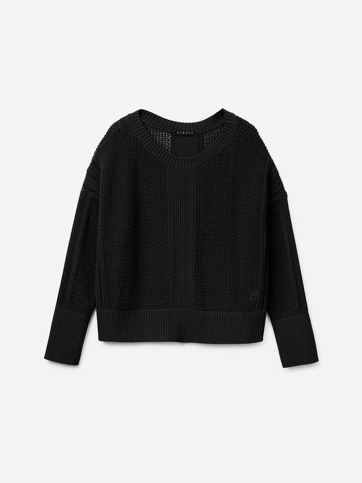 BOAT-NECK SWEAT.L/S Damen