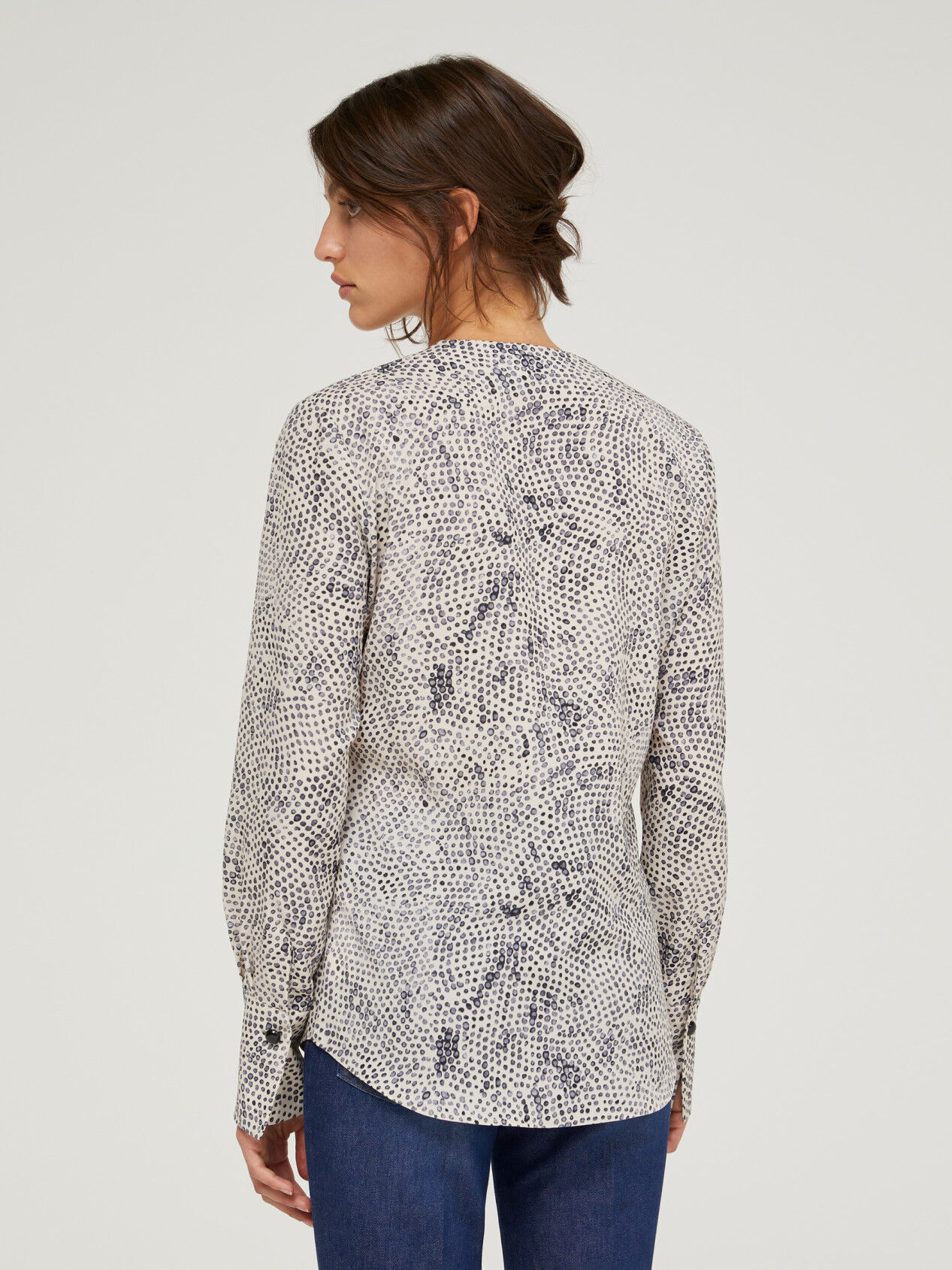 Bluse Mit Ruschen