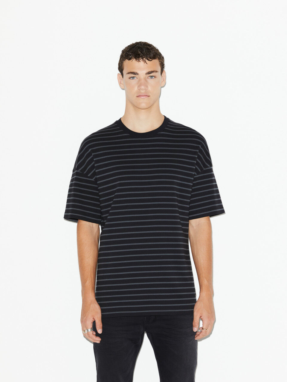 T-Shirt mit Streifen