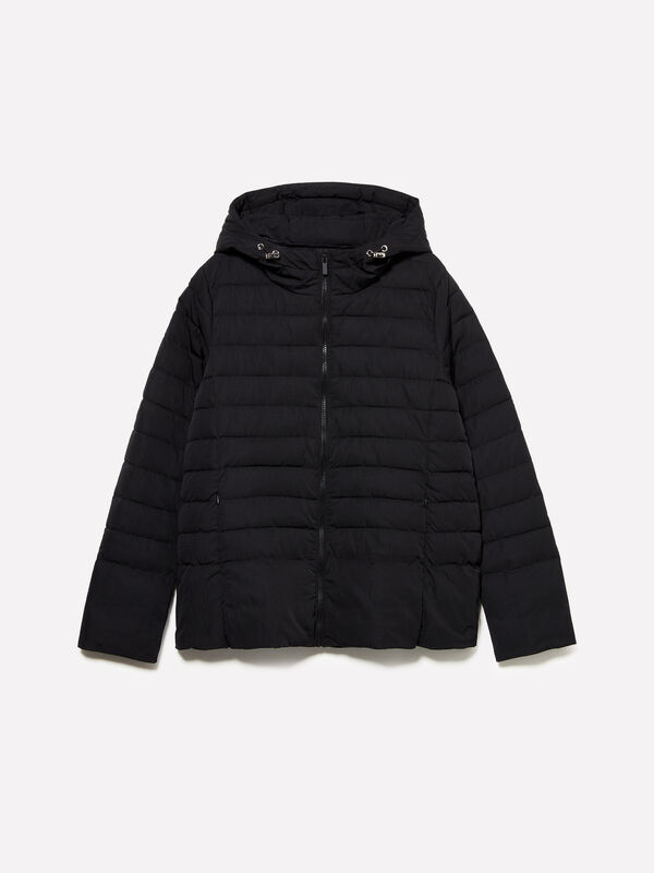 Schwarze Steppjacke - jacketts und jacken für damen | Sisley