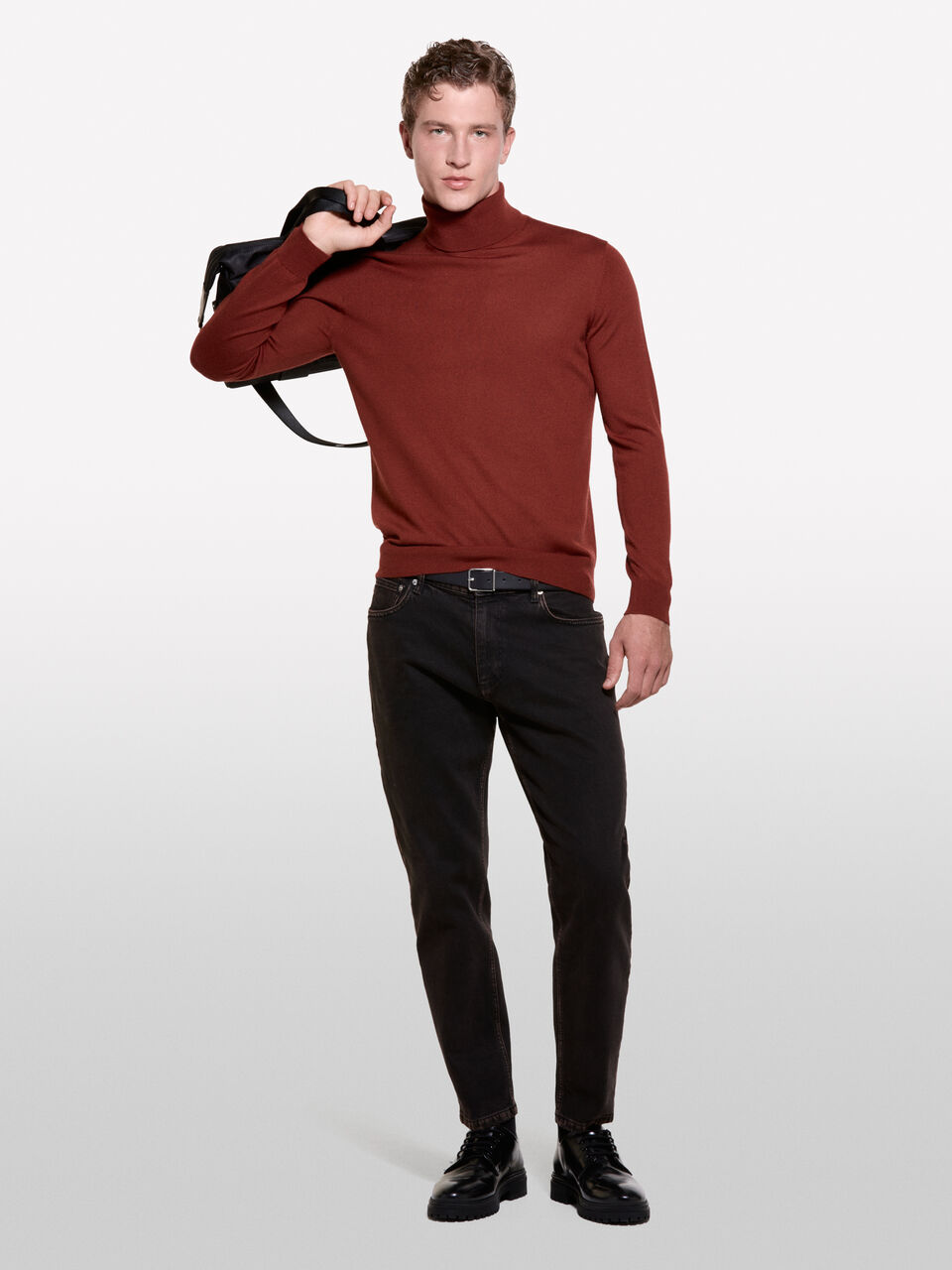 TURTLE NECK SWEATER Herren image number null