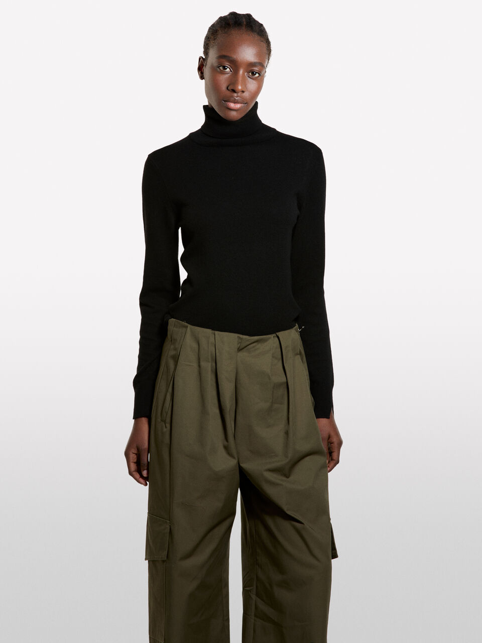 TURTLE NECK SWEATER Damen image number null