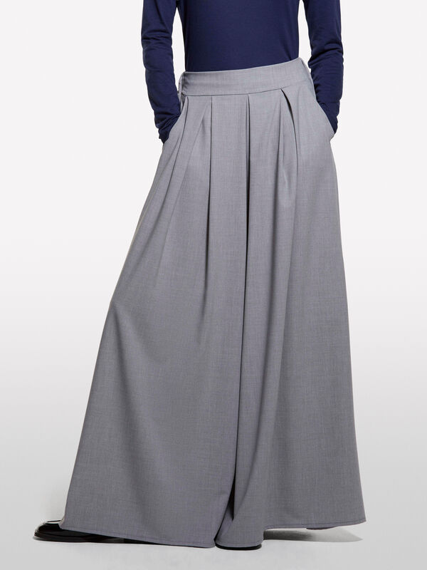 Graue Culotte Graue Culotte - palazzo hosen für damen | Sisley