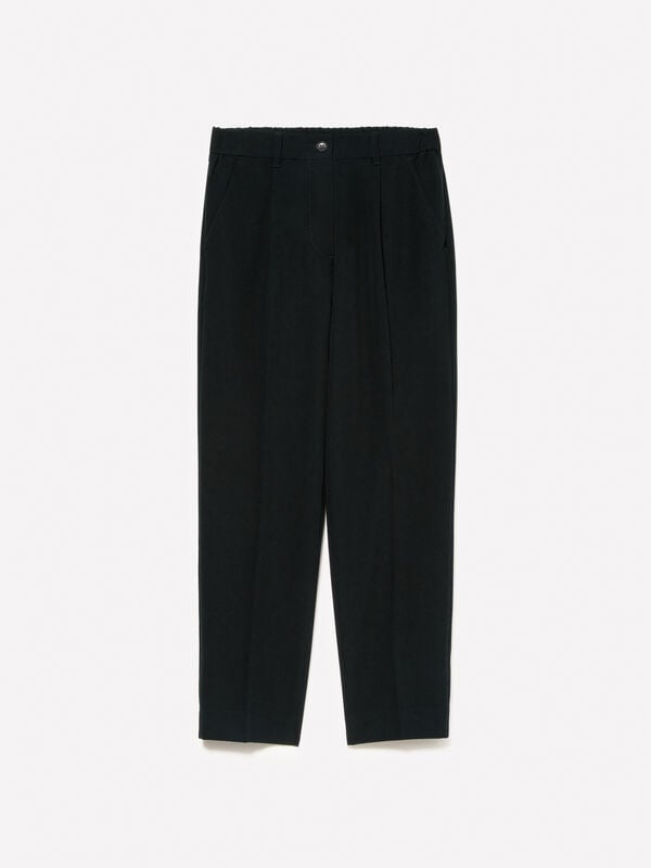 Schwarze Jogginghose Schwarze Jogginghose - joggers hosen für damen | Sisley