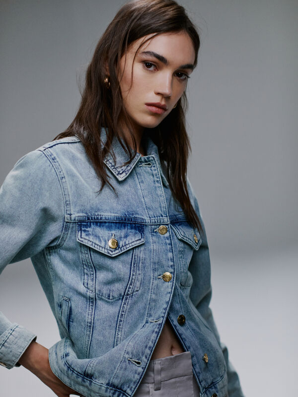 Leichte Jeansjacke - jacketts und jacken für damen | Sisley