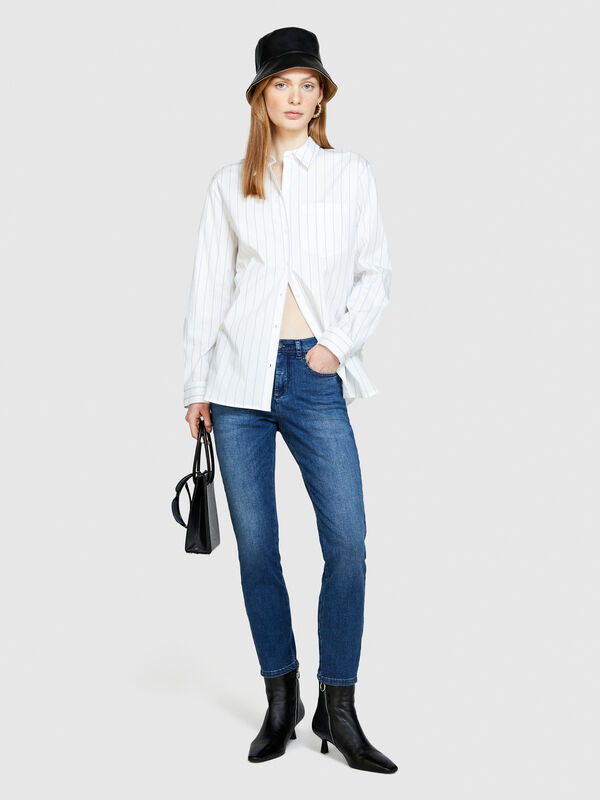 Jeans Ibiza slim fit - slim fit jeans für damen | Sisley