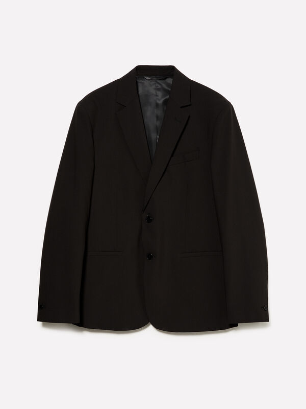 Blazer in schmaler, bequemer Passform - blazer f&uuml;r herren | Sisley