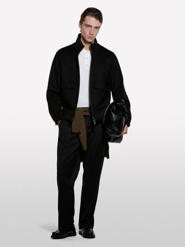 Creme-wei&szlig;es Strickpolo - polo f&uuml;r herren | Sisley