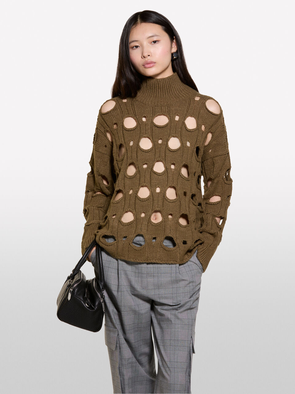 TURTLE NECK SWEATER Damen image number null