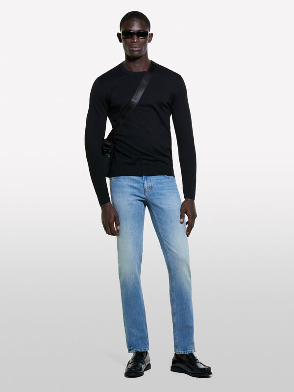Jeans Stockholm slim fit mit Vintage-Effekt - slim fit jeans für herren | Sisley