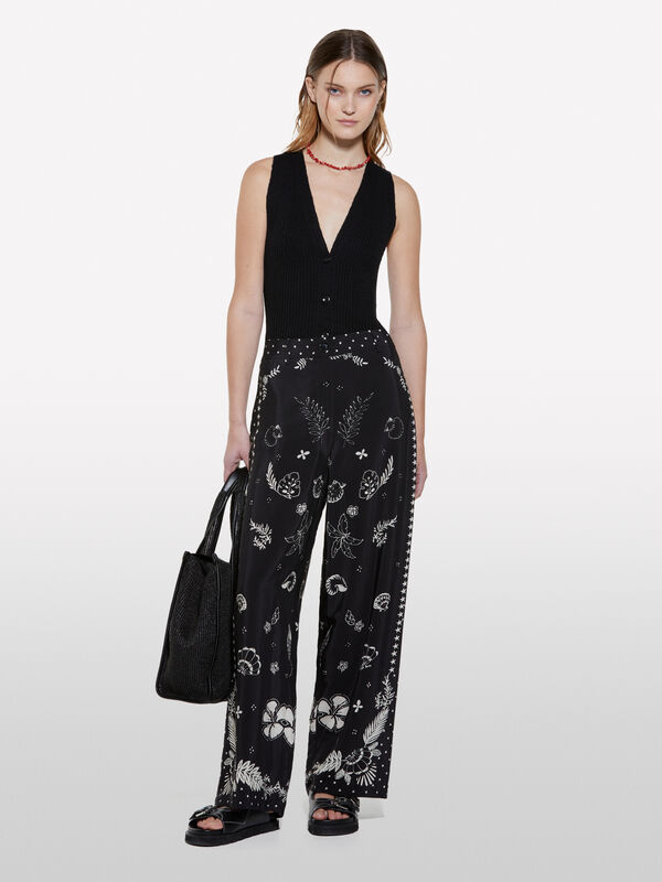 Schwarze Strickweste - top f&uuml;r damen | Sisley