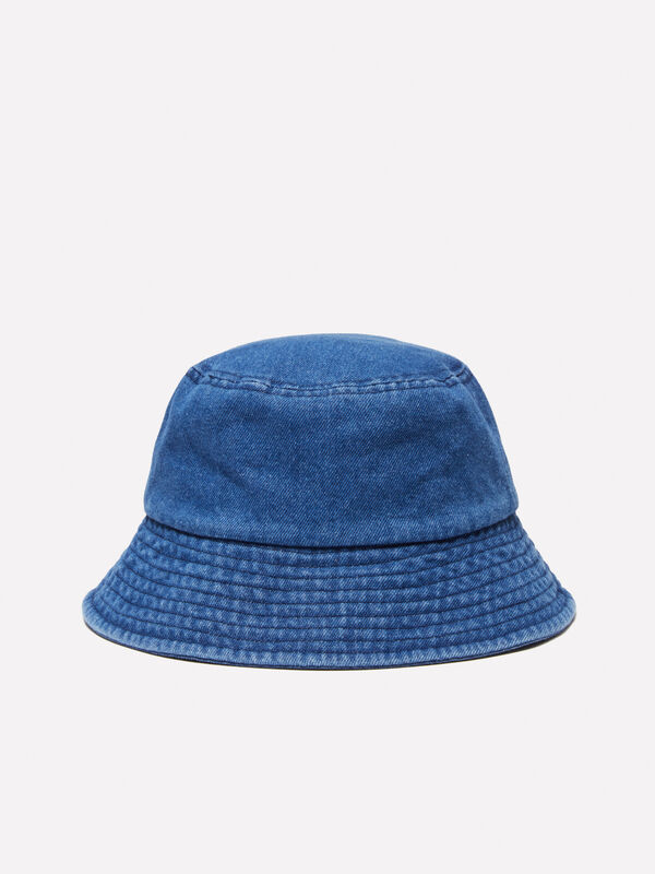 Fischerhut aus Jeans - mützen für herren | Sisley