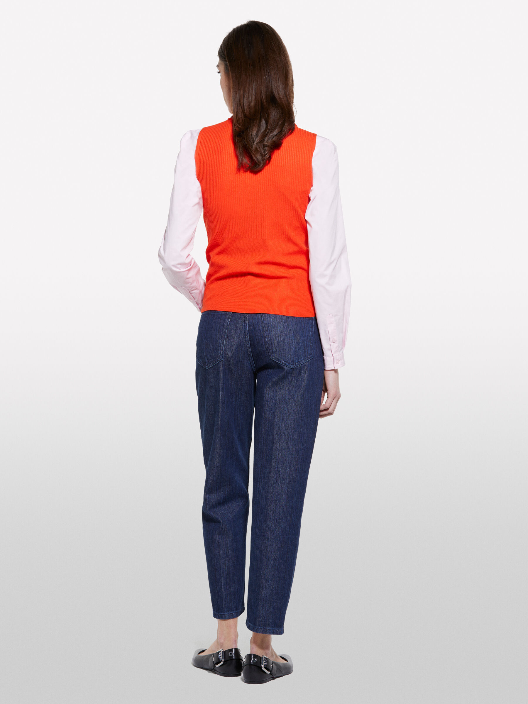 SLEEVELESS SWEATER Damen image number null