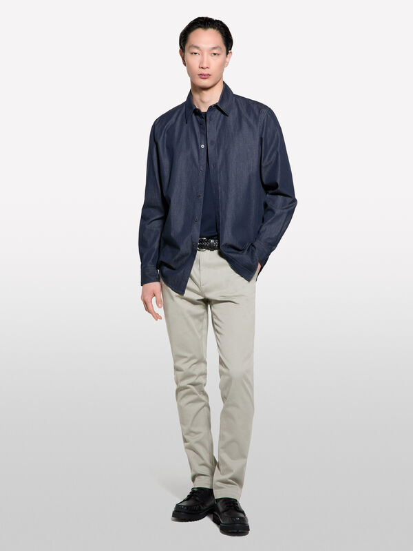 Hemd relaxed fit Hemd relaxed fit - regular hemden für herren | Sisley