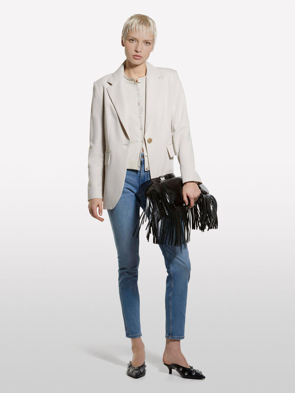 Slim Fit Bluejeans Style 69 - slim fit jeans für damen | Sisley