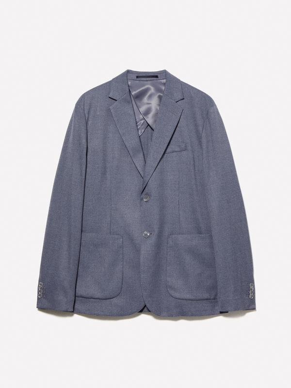 Technischer Blazer in Grau - blazer für herren | Sisley