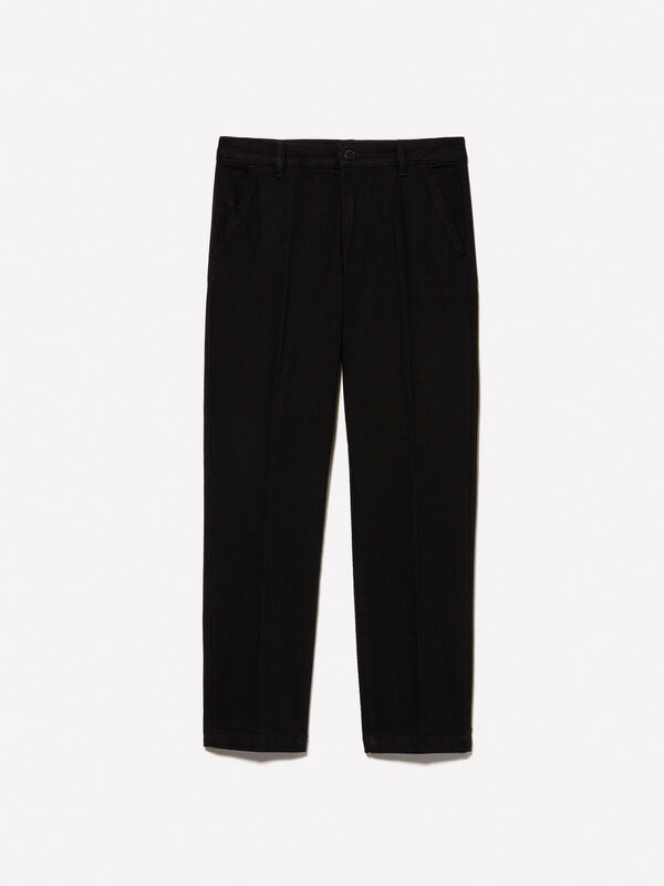 Schwarze Jeans Ankara slim fit - slim fit jeans f&uuml;r damen | Sisley